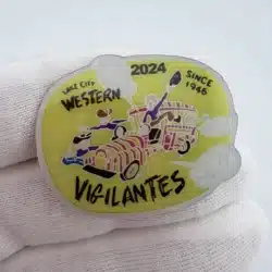 2024 Lake City Western Vigilantes Lapel Hat Pin - Seattle, Washington