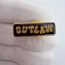 Outlaw Lapel Hat Pin - Flawed