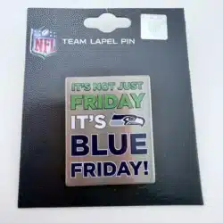 Seahawks It's Not Just Friday It's Blue Friday Lapel Hat Pin - PSG