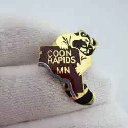 City Of Coon Rapids, Minnesota Pin - Racoon