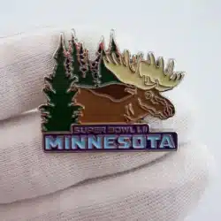 Super Bowl LII 52 Minnesota Moose Pin - WinCraft