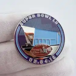 Super Bowl LII 52 U.S. Bank Stadium, Minneapolis, Minnesota Pin - WinCraft