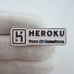 Salesforce Heroku Logo Pin - Promotional Item