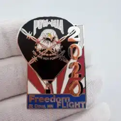 2020 POW-MIA Freedom Flight Hot Air Balloon Pin