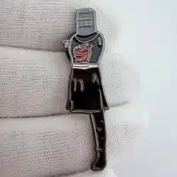 Monty Python and the Holy Grail Black Knight Lapel Hat Pin - Philosophers Guild