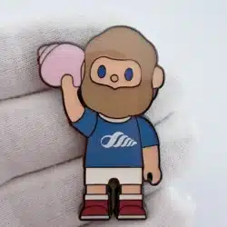 Finding Unicorn Farmer Bob Magnet Pin - Seashell