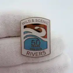 Wild & Scenic Rivers Act 50th Years Anniversary Pin