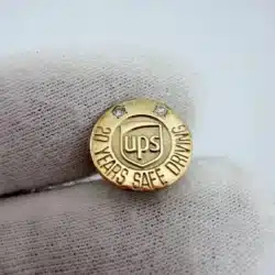 UPS 20 Year Safe Driving Employee Service Award Pin