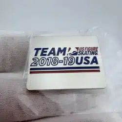 2018-2019 US Figure Skating Team USA Lapel Hat Pin