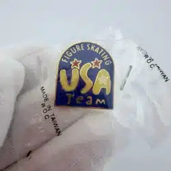 1999 USFSA US Figure Skating Team USA Pin Brooch