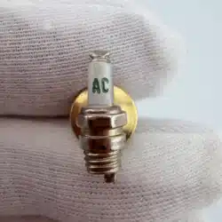 Vintage AC Delco Spark Plug Tie Tack Pin