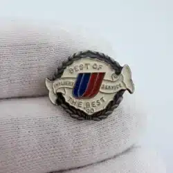 1990 United Airlines The Best Inflight Service Pin