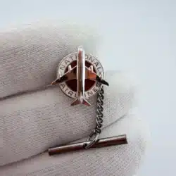 National Airlines Employee Service Sterling Silver Tie Tack Pin - Balfour