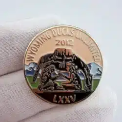 2012 Wyoming Ducks Unlimited LXXV 75th Anniversary Pin
