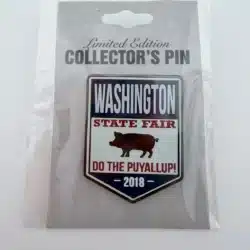2018 Washington State Fair Do The Puyallup Pin with Pig