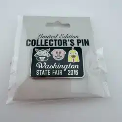 2016 Washington State Fair Pin with Cow, Pig, and Chicken Hen
