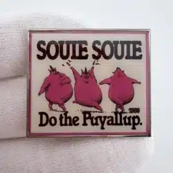 1989 Puyallup Fair Pin - Souie Souie Dancing Pig