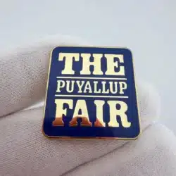 The Puyallup Fair Pin - Blue Background