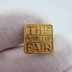 The Puyallup Fair Logo Pin - Gold Tone - Small