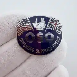 OSO Offshore Supplies Office Pin Brooch
