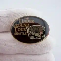 Seattle Underground Tour Lapel Hat Pin