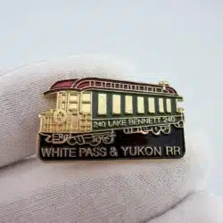White Pass and Yukon RR Railroad Caboose Pin