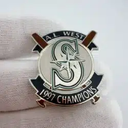 1997 Seattle Mariners A.L. West Champions Pin by Imprinted Products