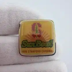1996 Northwest Sun Bowl Pin - Stanford Cardinal x Michigan State Spartans