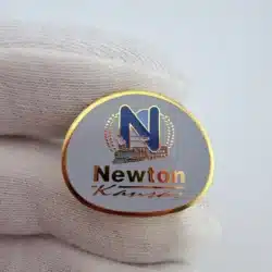 Newton Kansas Train Travel Souvenir Pin
