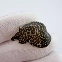 Vintage Armadillo Lapel Hat Pin