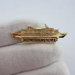 NCL Norwegian Crown Cruise Ship Pin