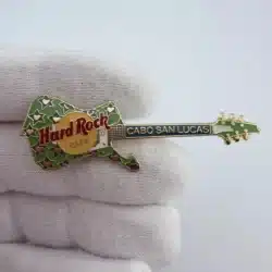 Hard Rock Cafe Cabo San Lucas Iceman Guitar Pin