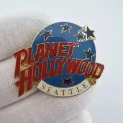Planet Hollywood Seattle Washington Earth Pin