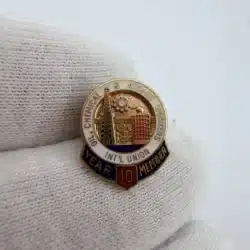 OCAW Oil, Chemical and Atomic Workers International Union 10 Year Pin