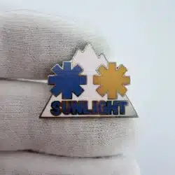 Vintage Sunlight Ski Resort Pin - Colorado
