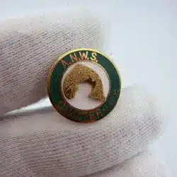 Unknown ANWS Charter Life Lapel Pin with Raised Fish