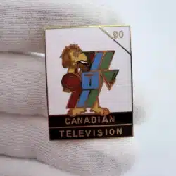 1990 CTV Canadian Television Pin
