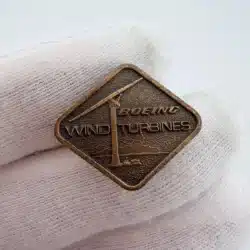 Boeing Wind Turbines Pin Lapel Hat Pin