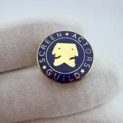 SAG Screen Actors Guild Pin - Blue Version