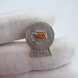 WFCA 25 Year Member Pin - Washington Fire Commissioners Association