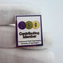 University of Washington Professional Staff Organization Contributing Member Pin
