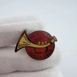 2001 Musikfest Volunteer Pin - Bethlehem Pennsylvania