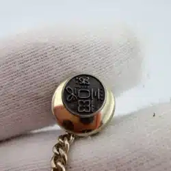 Tiny 1/4" Sewing Symbol or Coin Themed Tie Tack Pin
