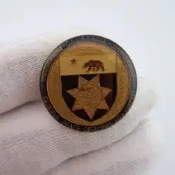 California Reserve Peace Officers Association Tie Tack Pin
