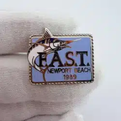 FAST Newport Beach 1989 Pin with Blue Marlin - Fishing Competition?