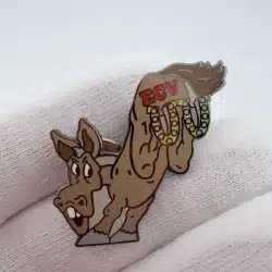 ECV E Clampus Vitus Bucking Donkey Kick Pin