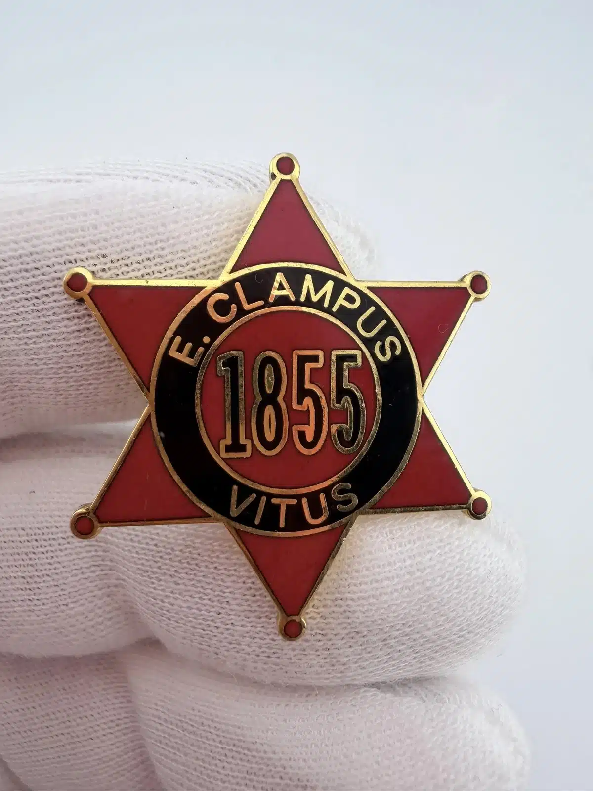 ECV E Clampus Vitus 1855 Sherriff's Badge Tie Tack Pin - Image 2