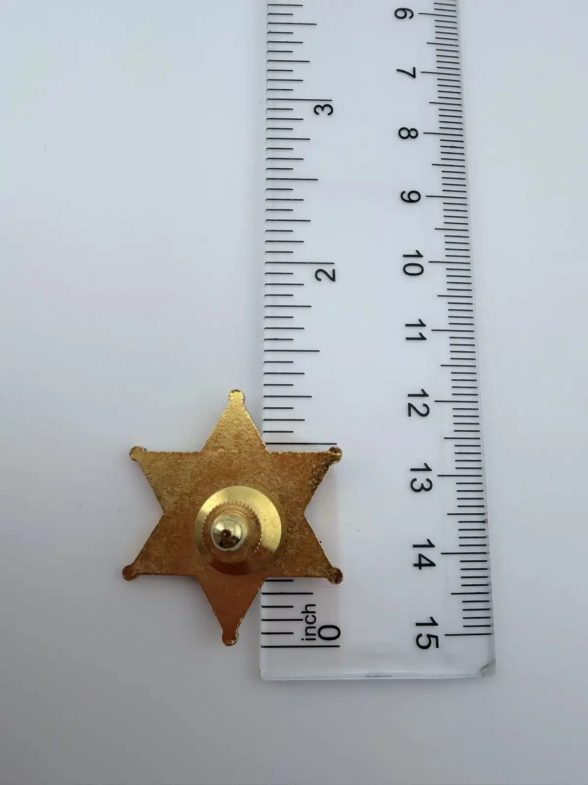 ECV E Clampus Vitus 1855 Sherriff's Badge Tie Tack Pin - Image 3
