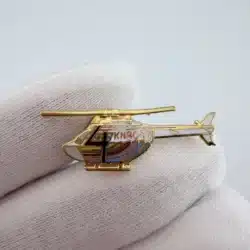 KNBC-TV Channel 4 News Helicopter Pin - Los Angeles California - V2
