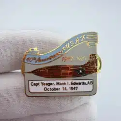 USAF Captain Chuck Yeager 40th Anniversary Sound Barrier Pin